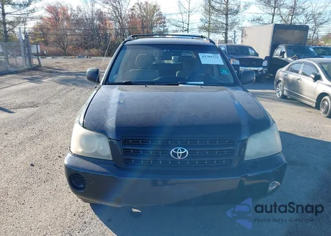 2003 Toyota Highlander из США, поврежденный, VIN JTEGD21A130050668